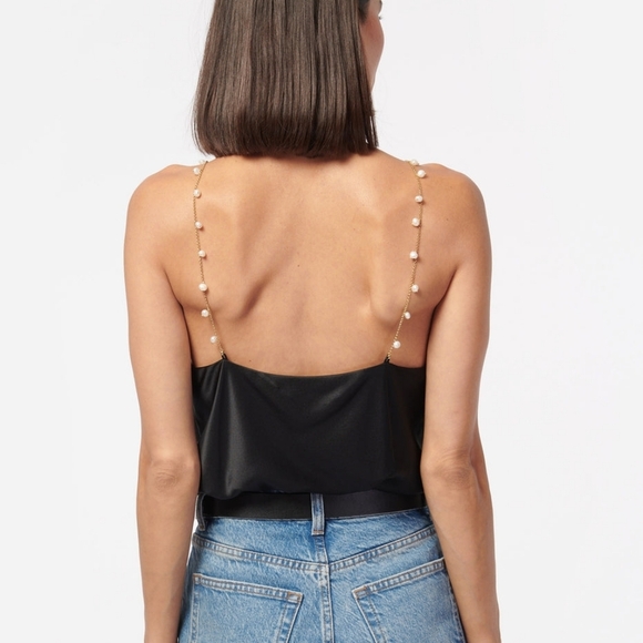 CAMI NYC the Busy Silk Top in Black size M NWT - Picture 8 of 14